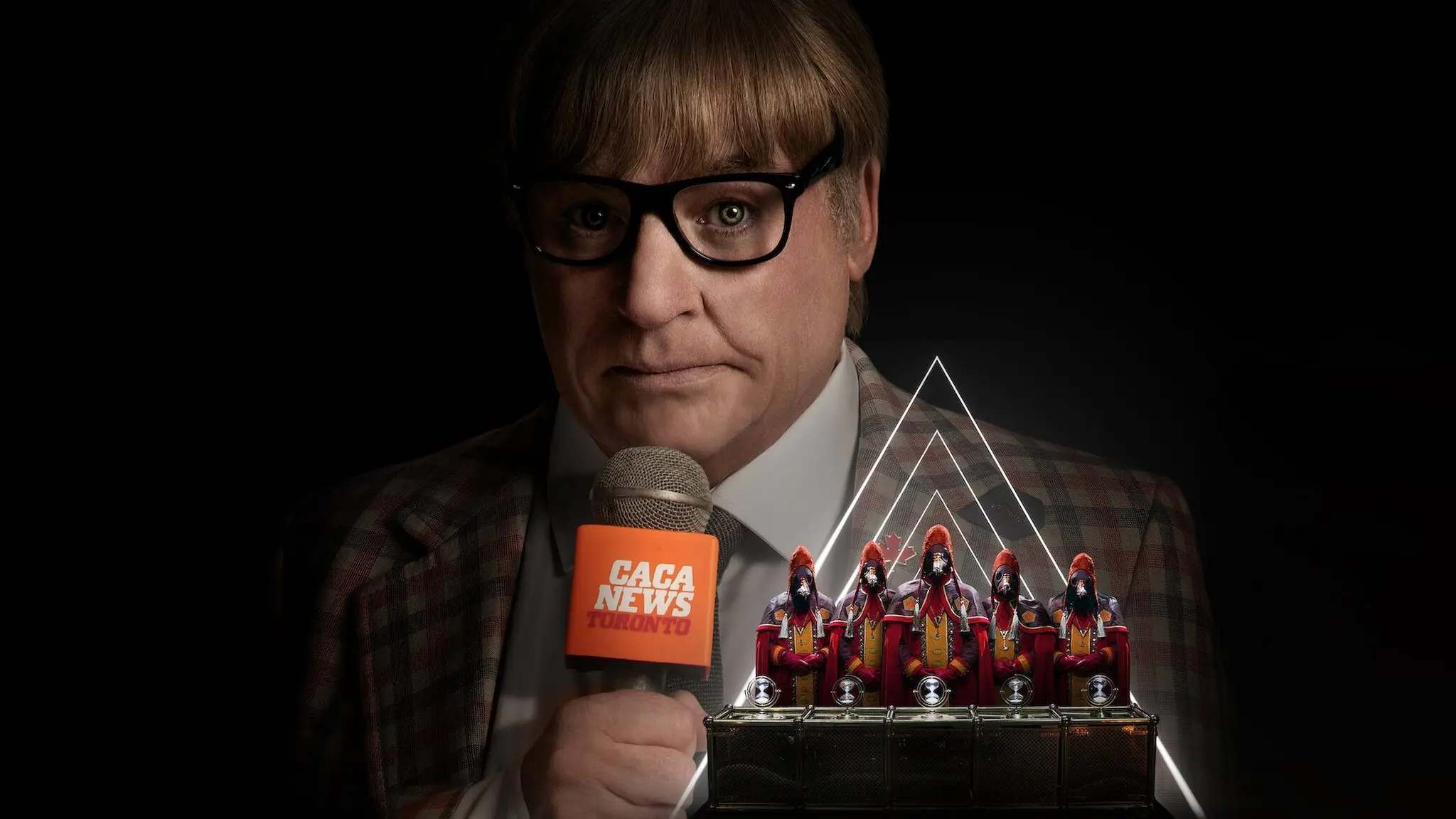 The Pentaverate backdrop