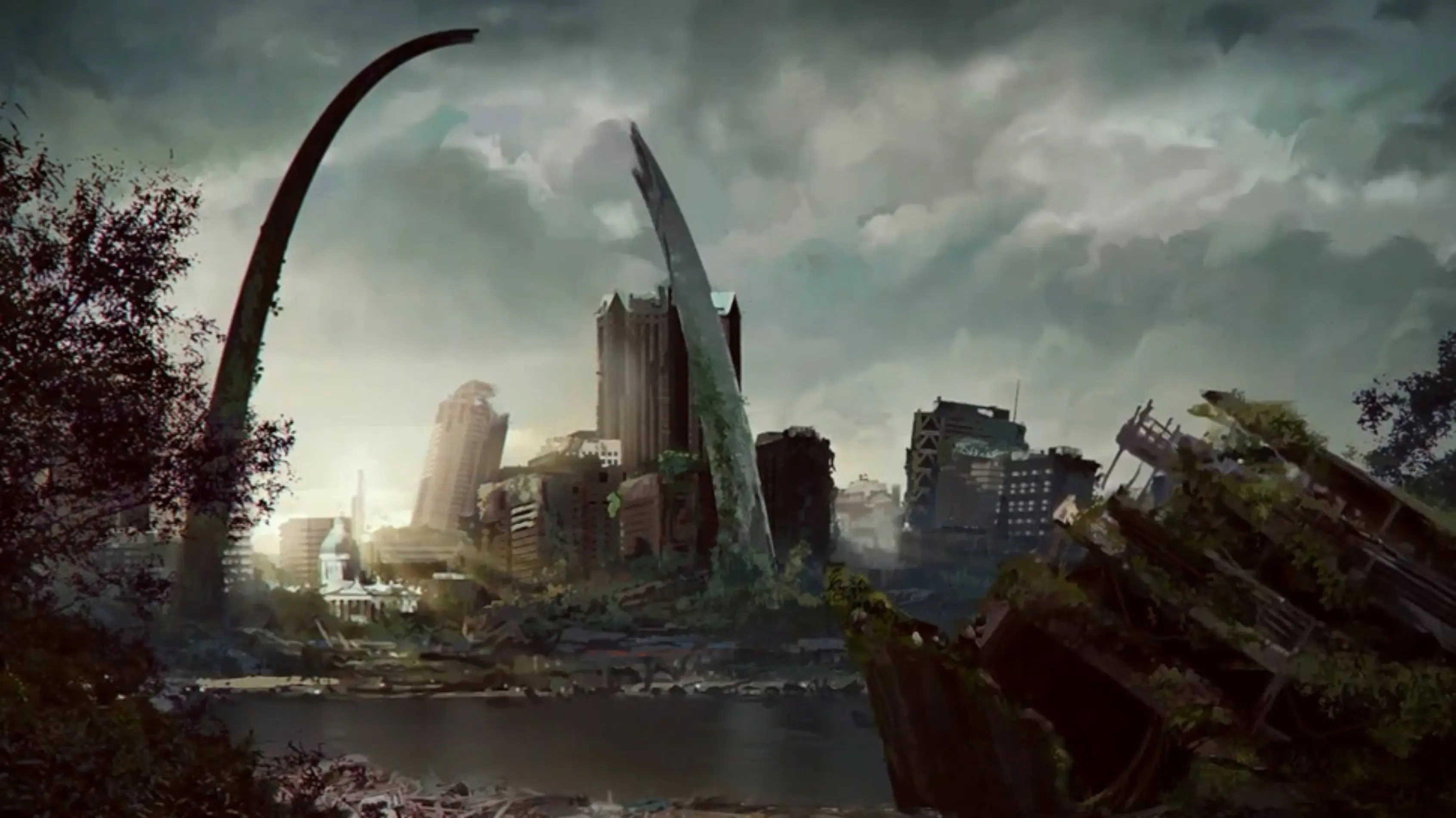 We're Alive: Frontier backdrop