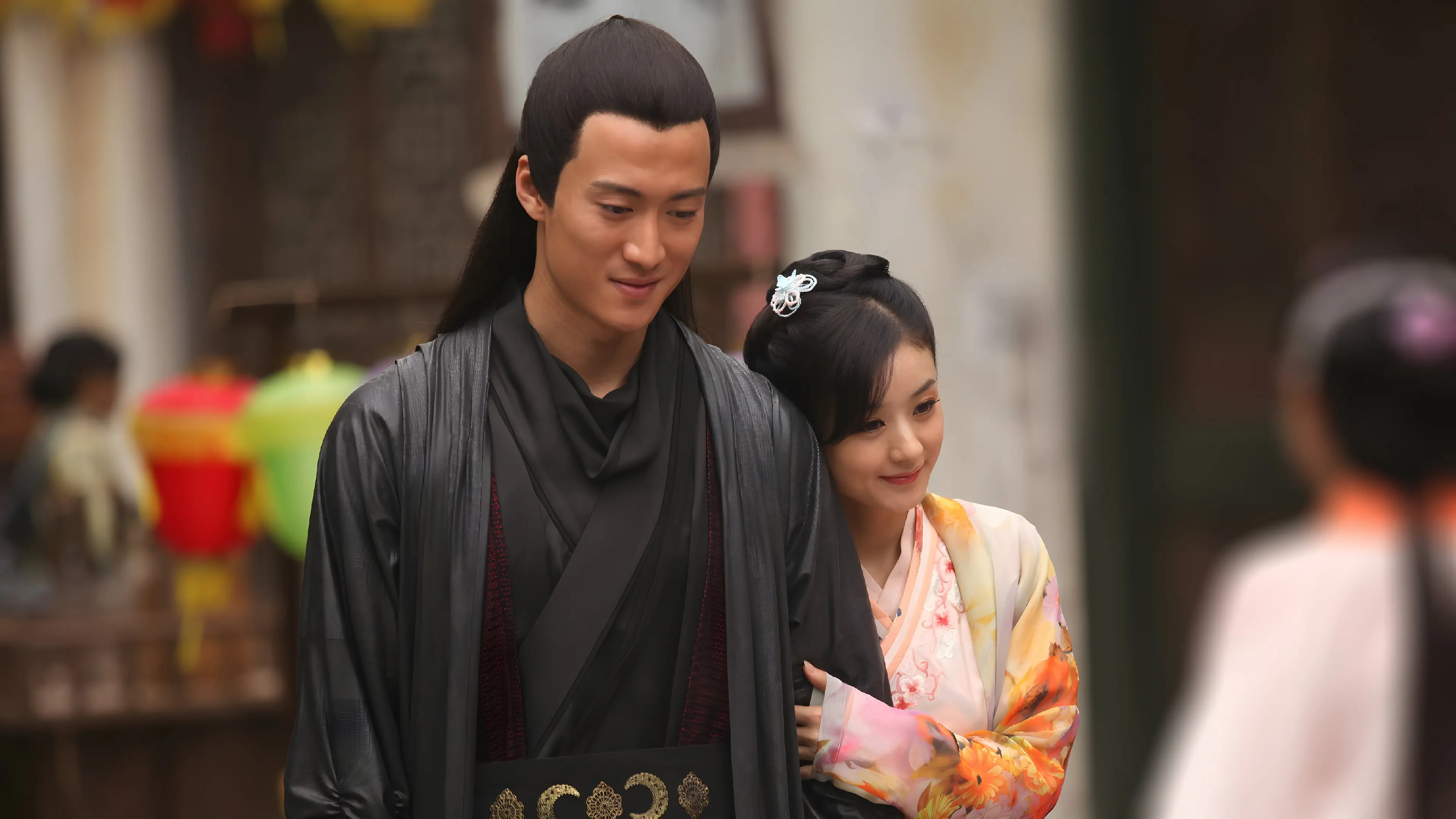 The Wrong Couple Peking Opera backdrop