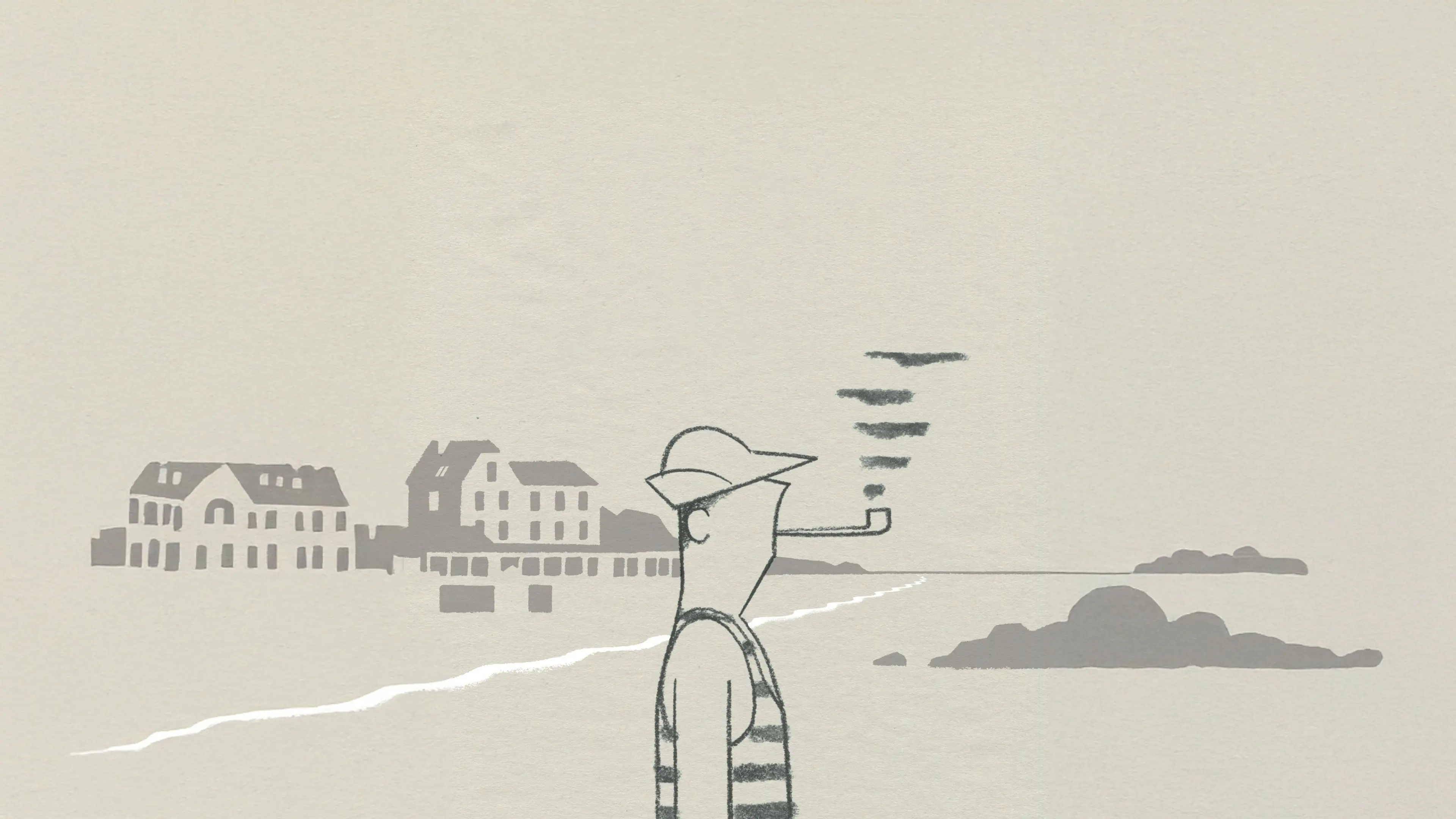 Monsieur Hulot's Holiday backdrop
