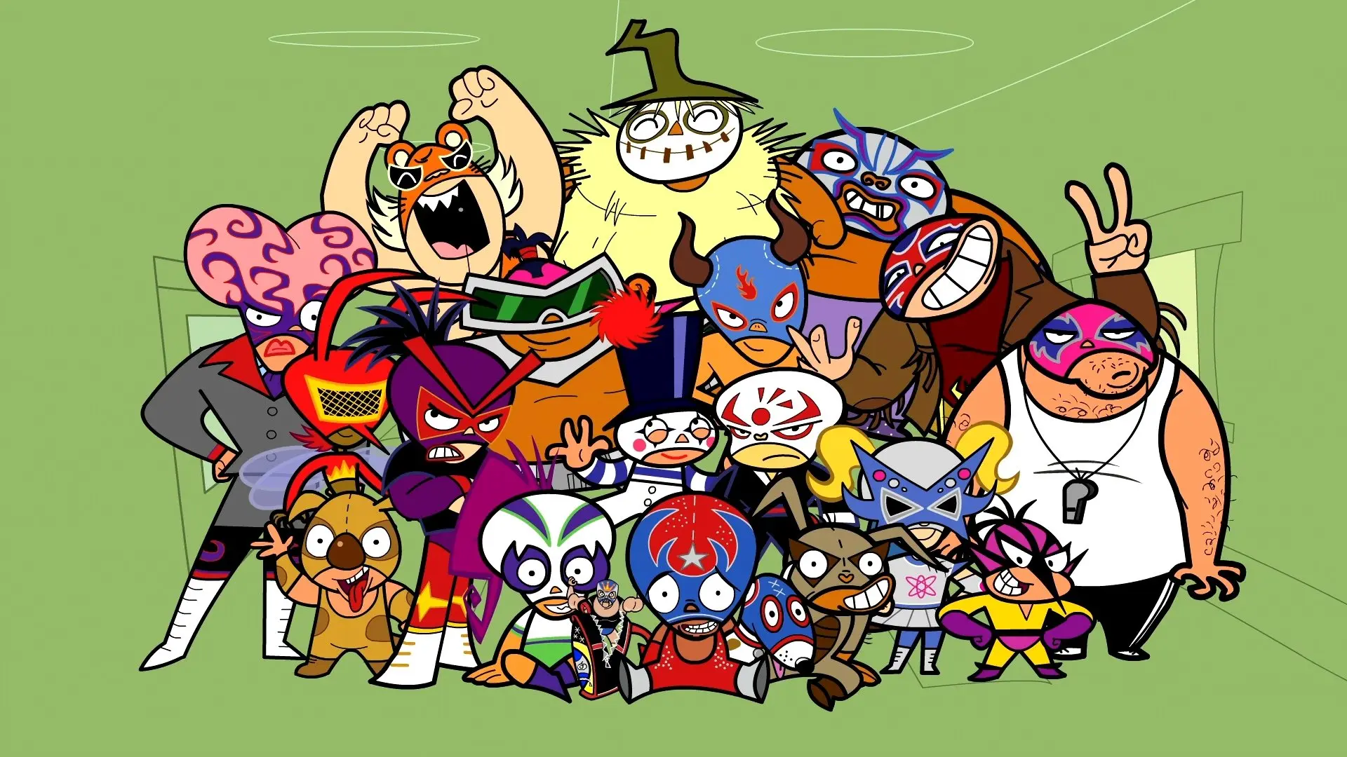 ¡Mucha Lucha! backdrop