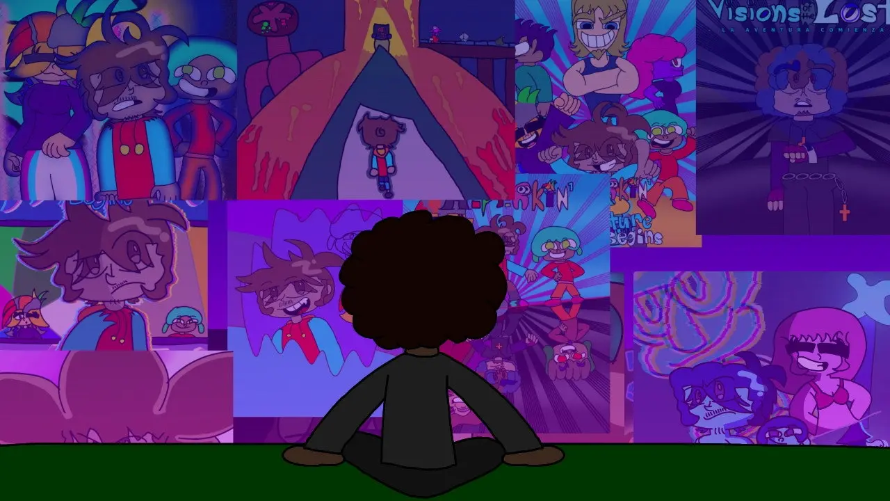 A Goodbye to Blessed Realities backdrop