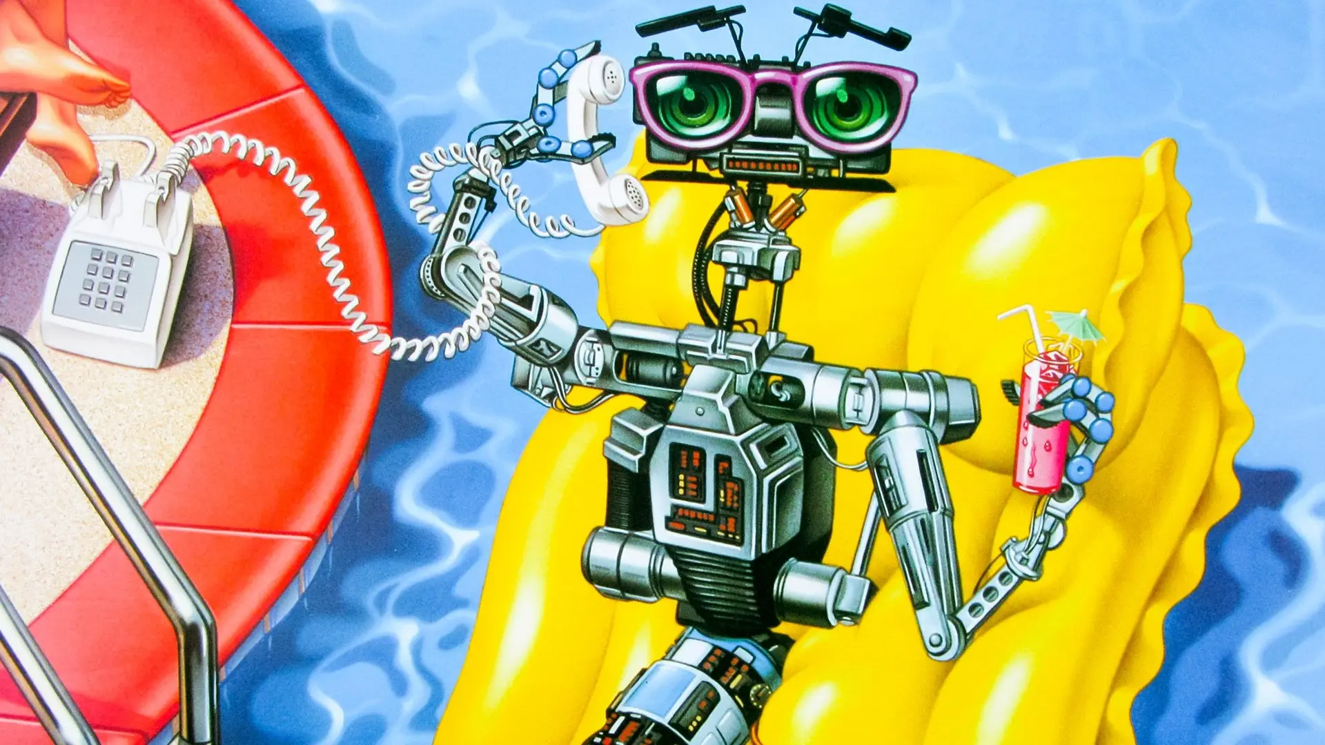 Short Circuit 2 backdrop