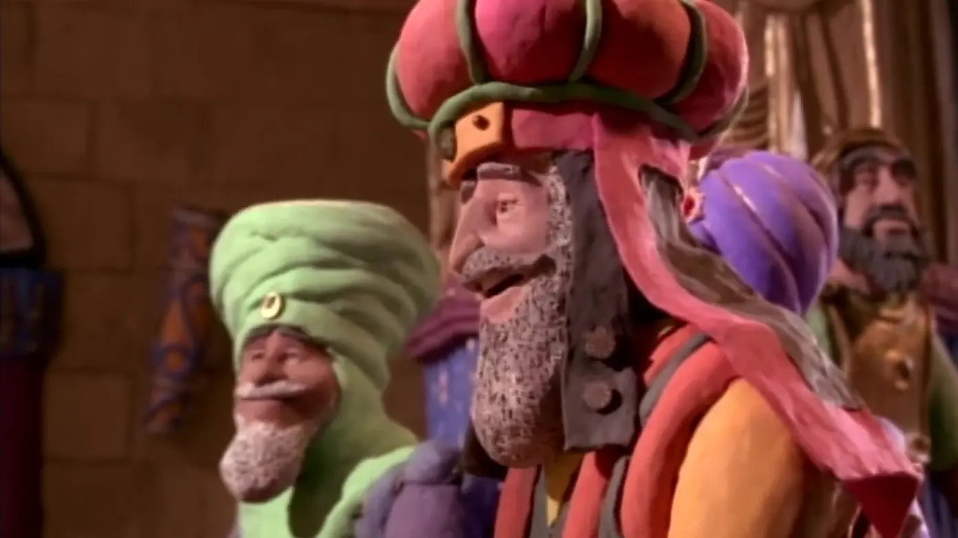 The First Christmas backdrop