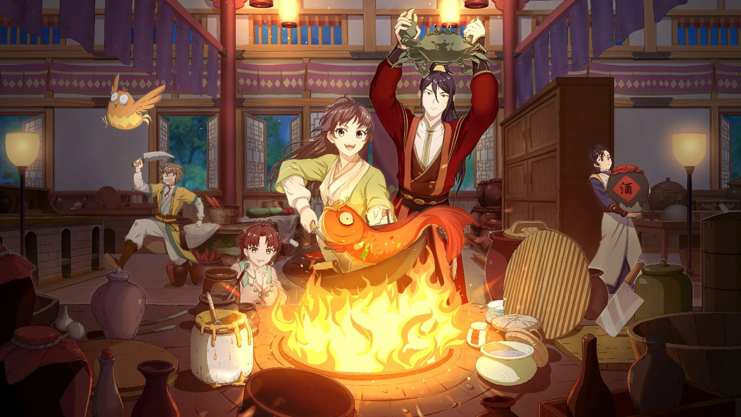 Cinderella Chef backdrop