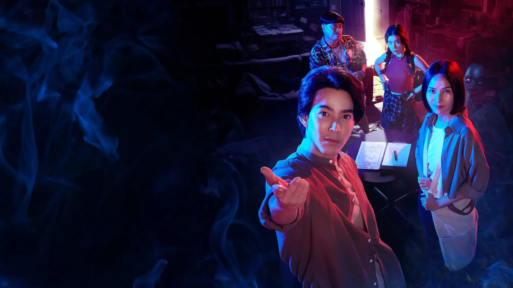 6th Sense Agency backdrop