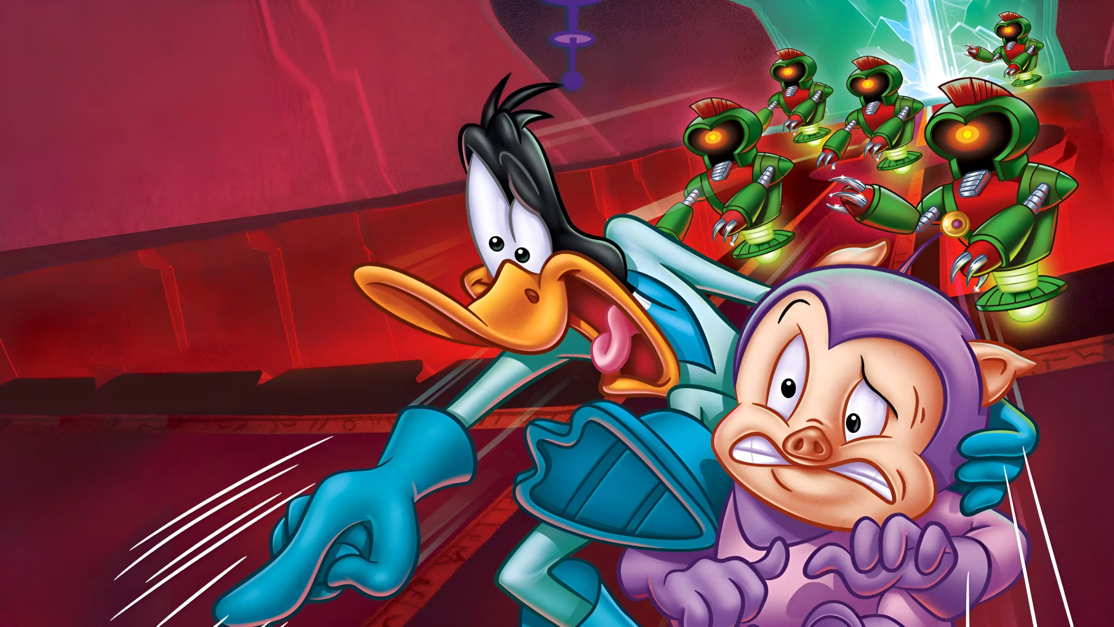 Duck Dodgers backdrop