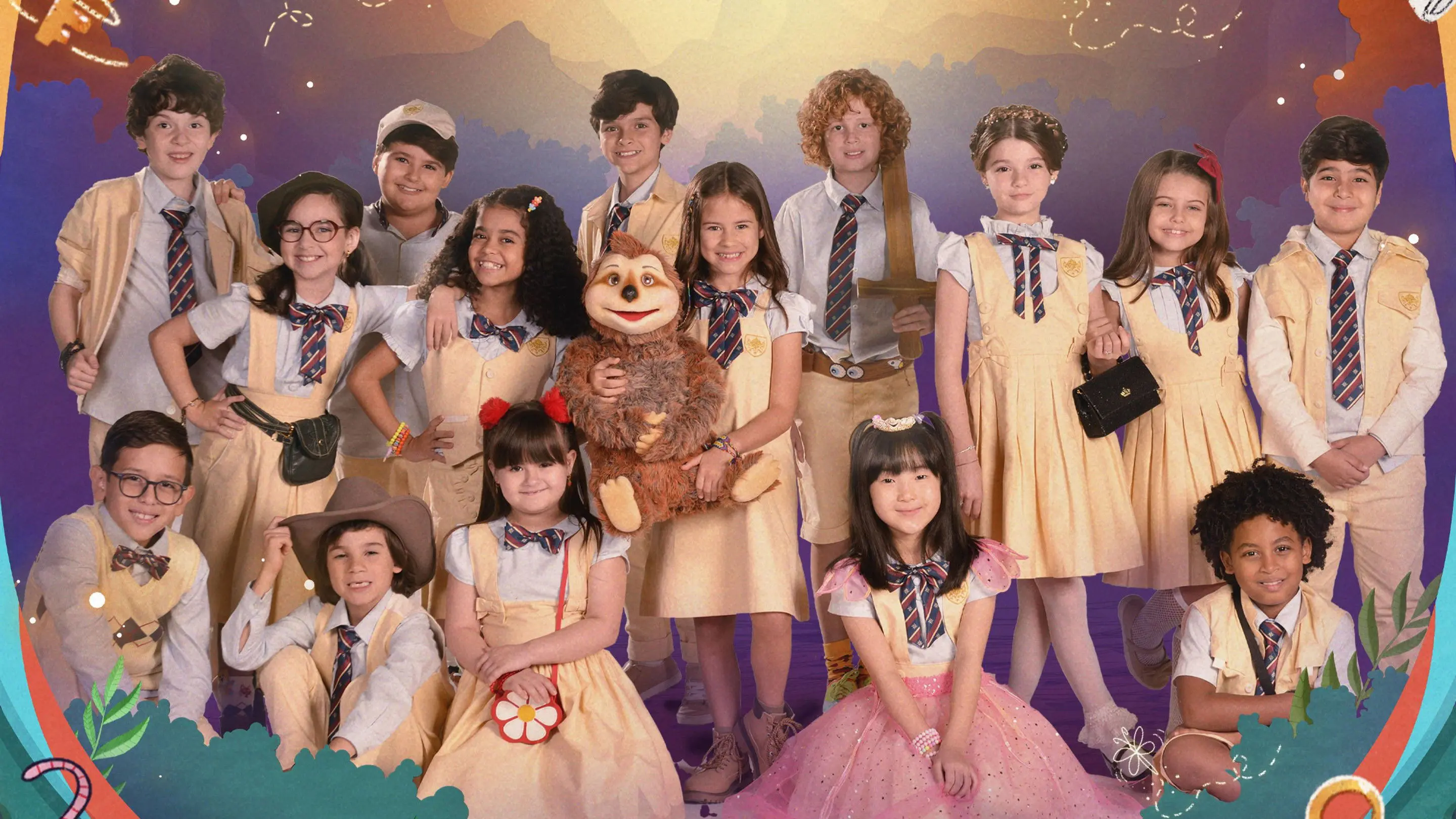 The Enchanted Cave backdrop