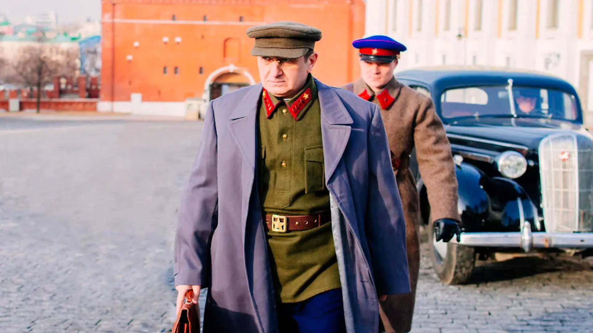 Country of the Soviets. Forgotten leaders backdrop