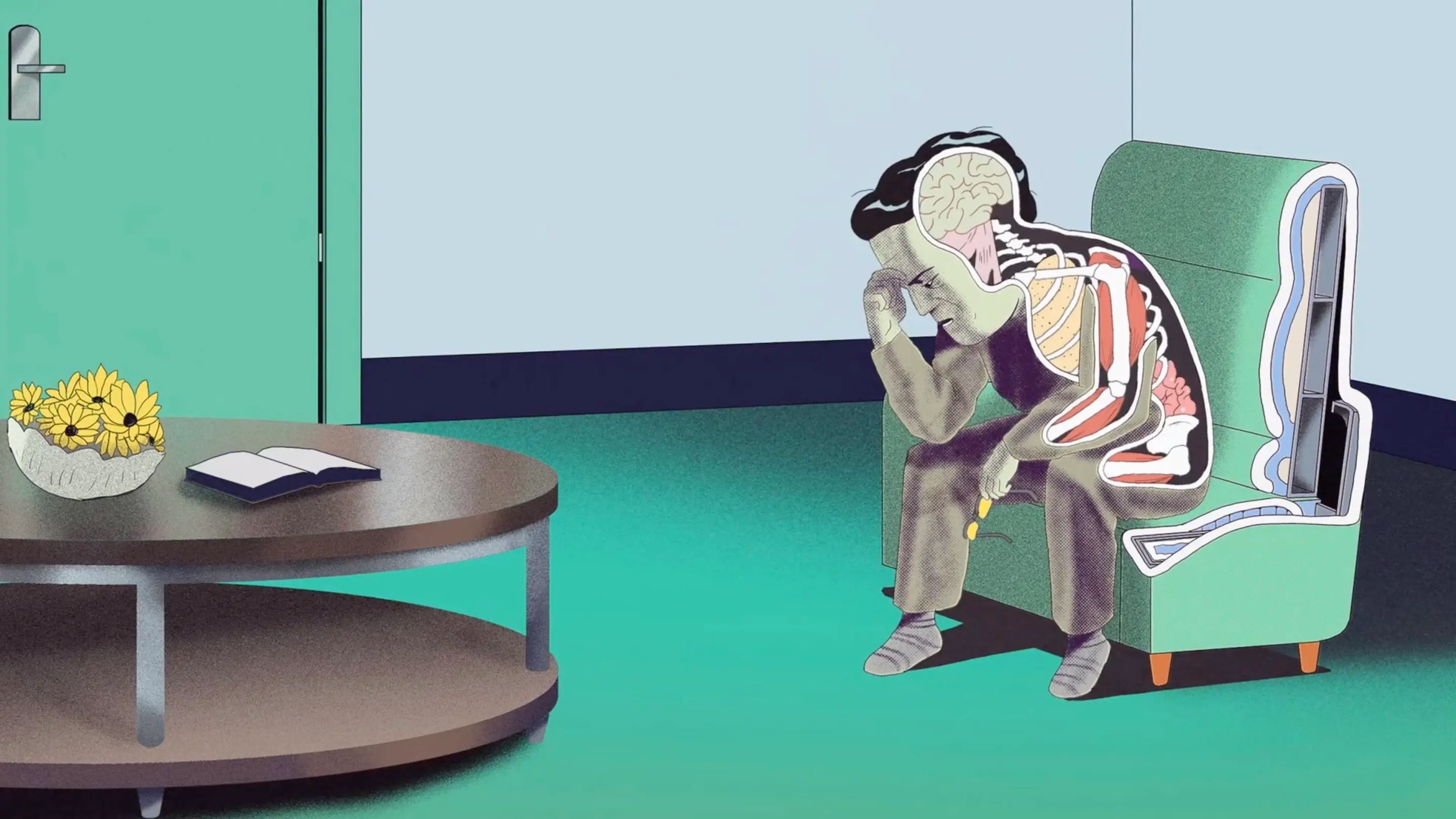 Lunch on the Grass backdrop