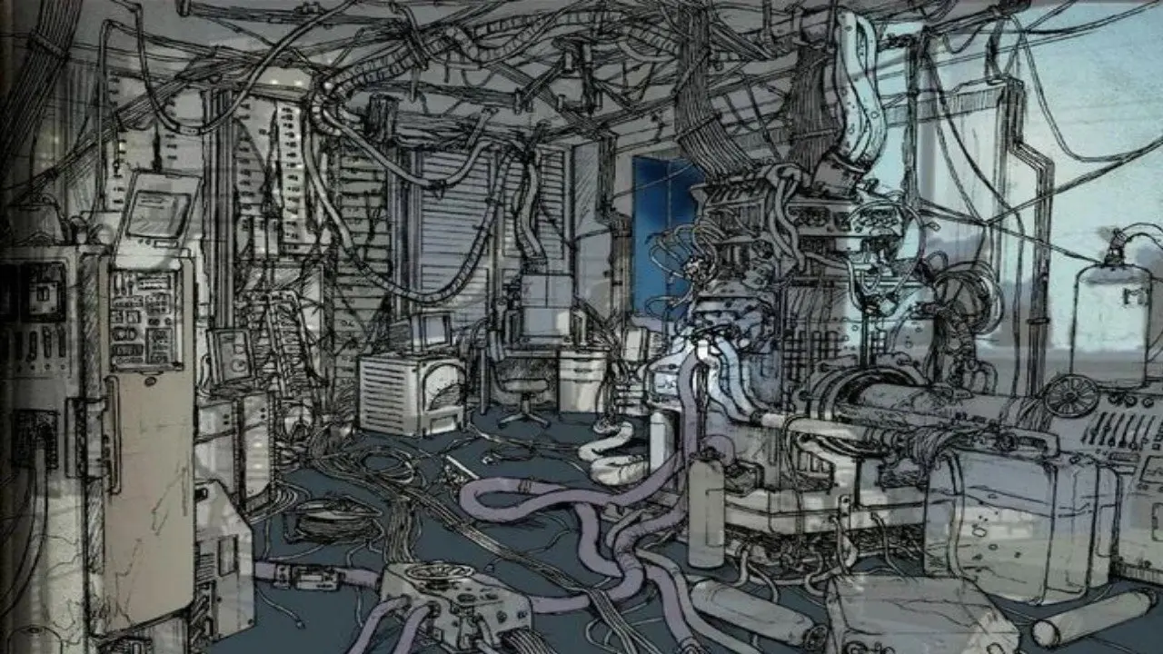 Serial Experiments Lain backdrop