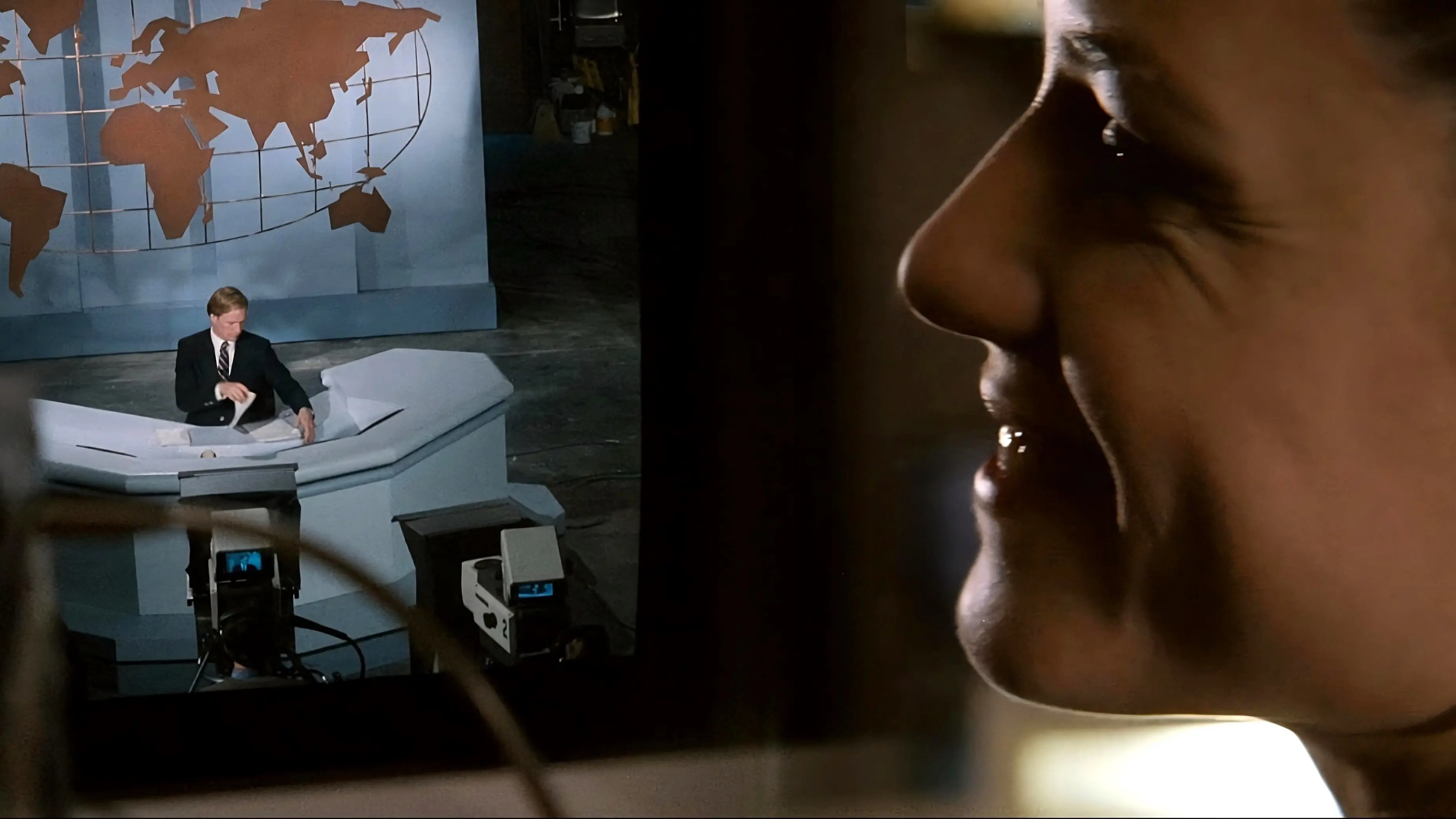 Broadcast News backdrop