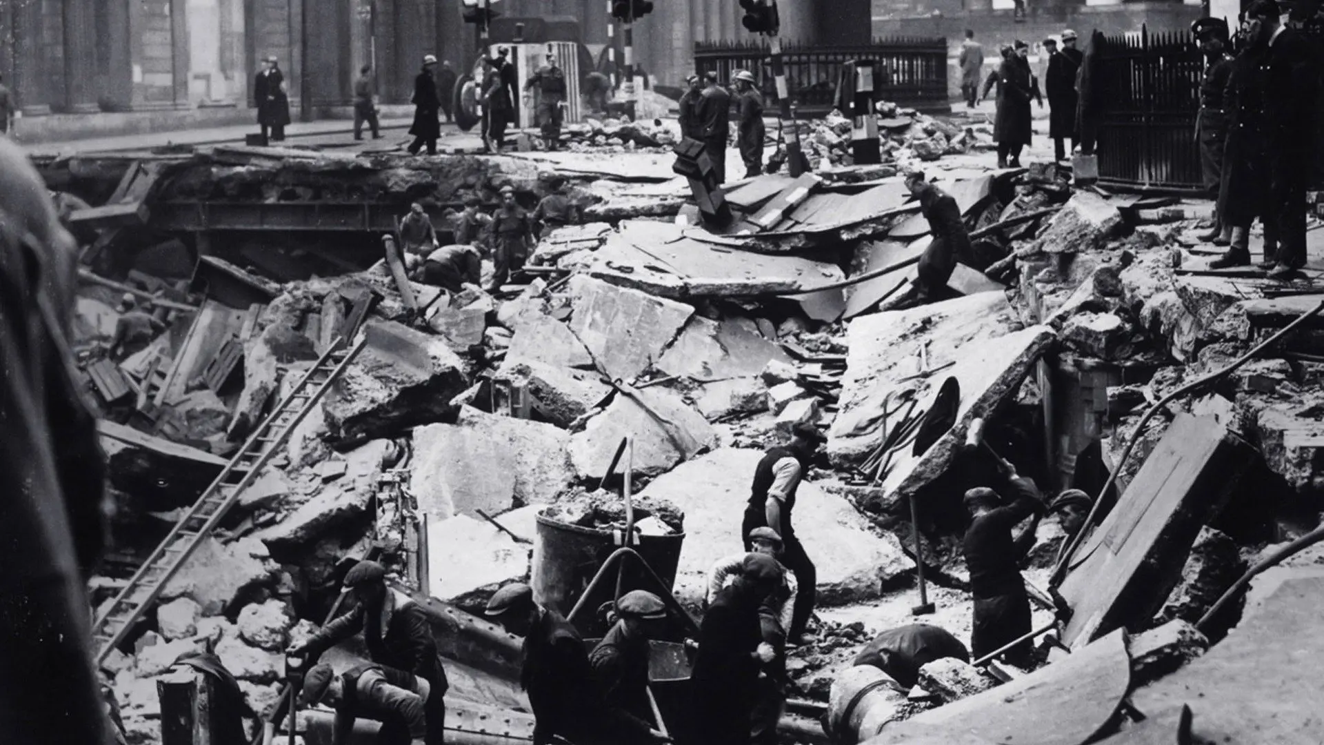 The World at War backdrop