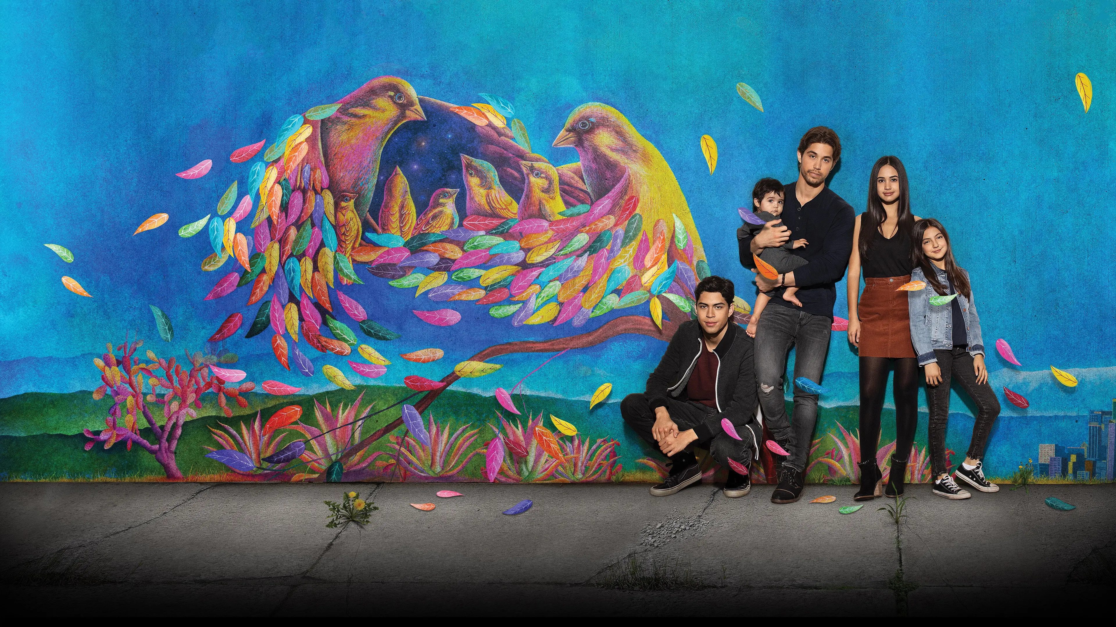 Party of Five backdrop